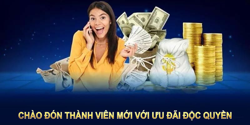 Đây là ưu đãi thiết kế riêng để đón hội viên mới